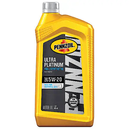 Pennzoil Pennzoil Ultra Platinum Full Synthetic 5W20