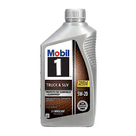 Mobil 1 Truck & SUV Full Synthetic Motor Oil 5W-20, 1 Quart