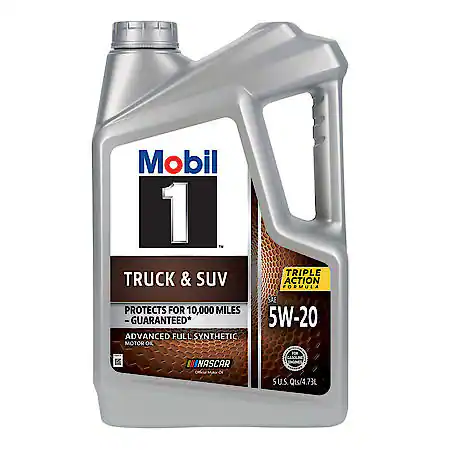 Mobil 1 Truck & SUV Full Synthetic Motor Oil 5W-20, 5 Quart