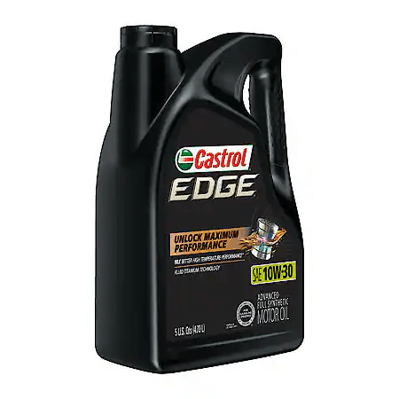 Castrol EDGE 10W-30 Full Synthetic Motor Oil 5 Quart