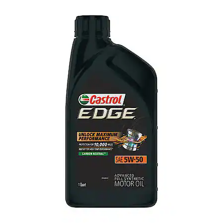 Castrol EDGE 5W-50 Full Synthetic Motor Oil 1 Quart