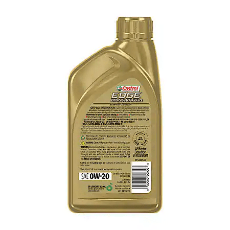 Castrol EDGE Extended Performance Full Synthetic 0W20 Motor Oil 1 Quart