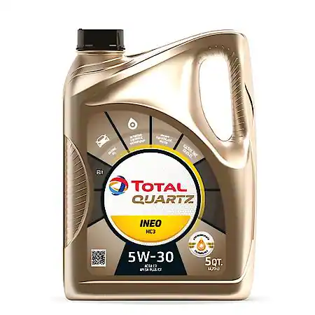 Total Quartz 5W30 C3 Full Synthetic Motor Oil, 5 L