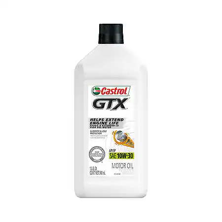 Castrol GTX 10W-30 Conventional Motor Oil: 1 Quart