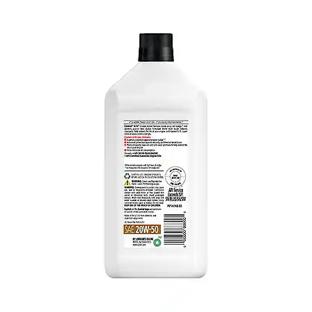 Castrol GTX Conventional 20W-50 Motor Oil: Helps Protect Against Sludge Build Up, 1 Quart