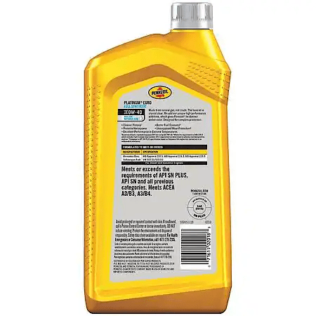 Pennzoil Platinm Euro FS 0W40
