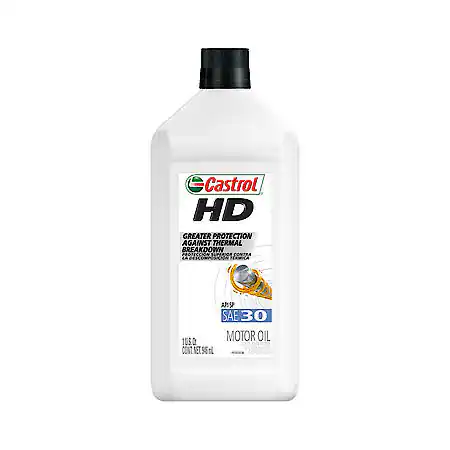 Castrol HD 30W Conventional Motor Oil (1 Quart)