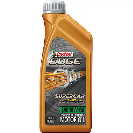 Castrol EDGE SUPERCAR 10W-60 Full Synthetic Motor Oil 1 Liter