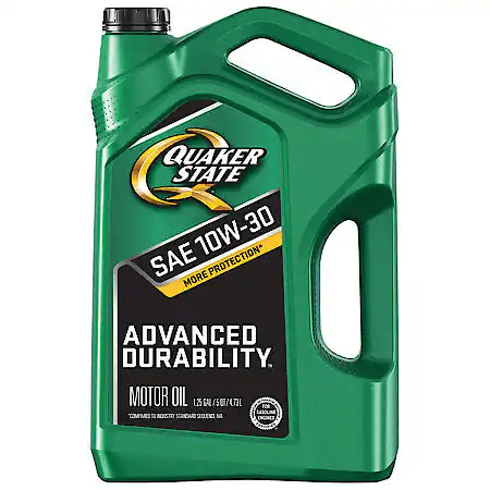 Quaker State 10W-30 Motor Oil 5 Quart