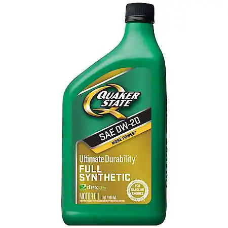 Quaker State Full Synthetic 0W-20 Motor Oil 1 Quart