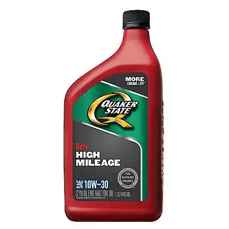 Quaker State High Mileage 10W-30 Motor Oil 1 Quart