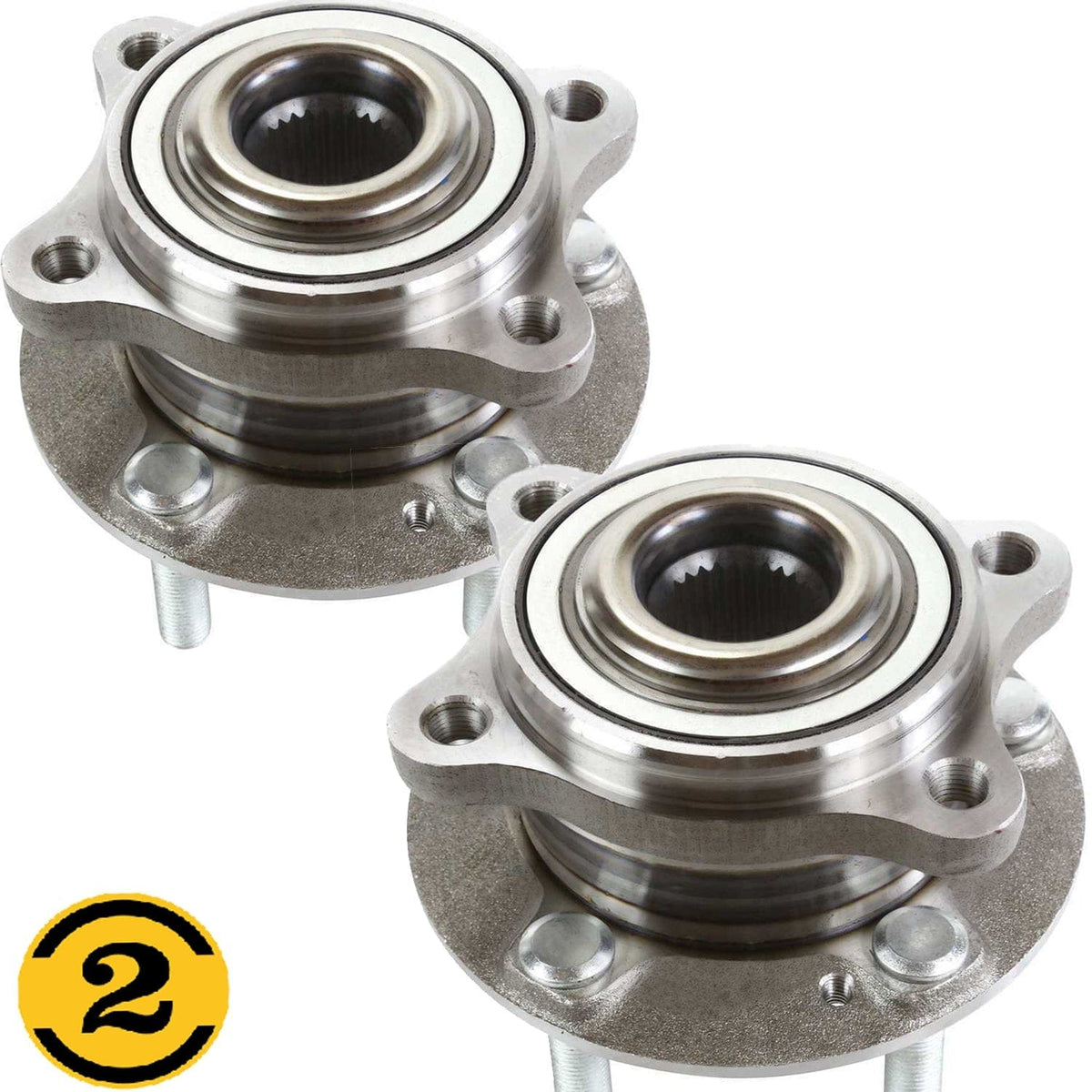 Hyundai Veracruz Wheel Bearing Hub Assembly 2007-2011 Rear 513256 - 2pc