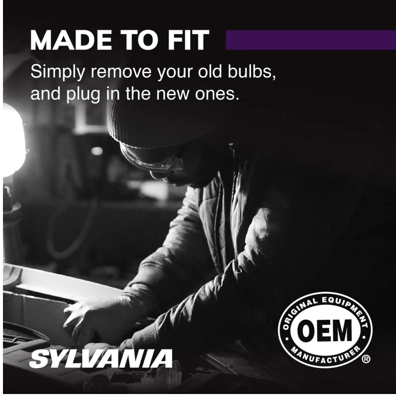 SYLVANIA 9005 XtraVision Halogen Headlight Bulbs - 2 Pack Set