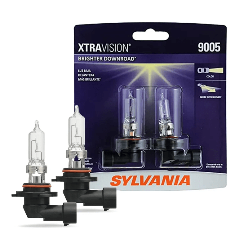 SYLVANIA 9005 XtraVision Halogen Headlight Bulbs - 2 Pack Set