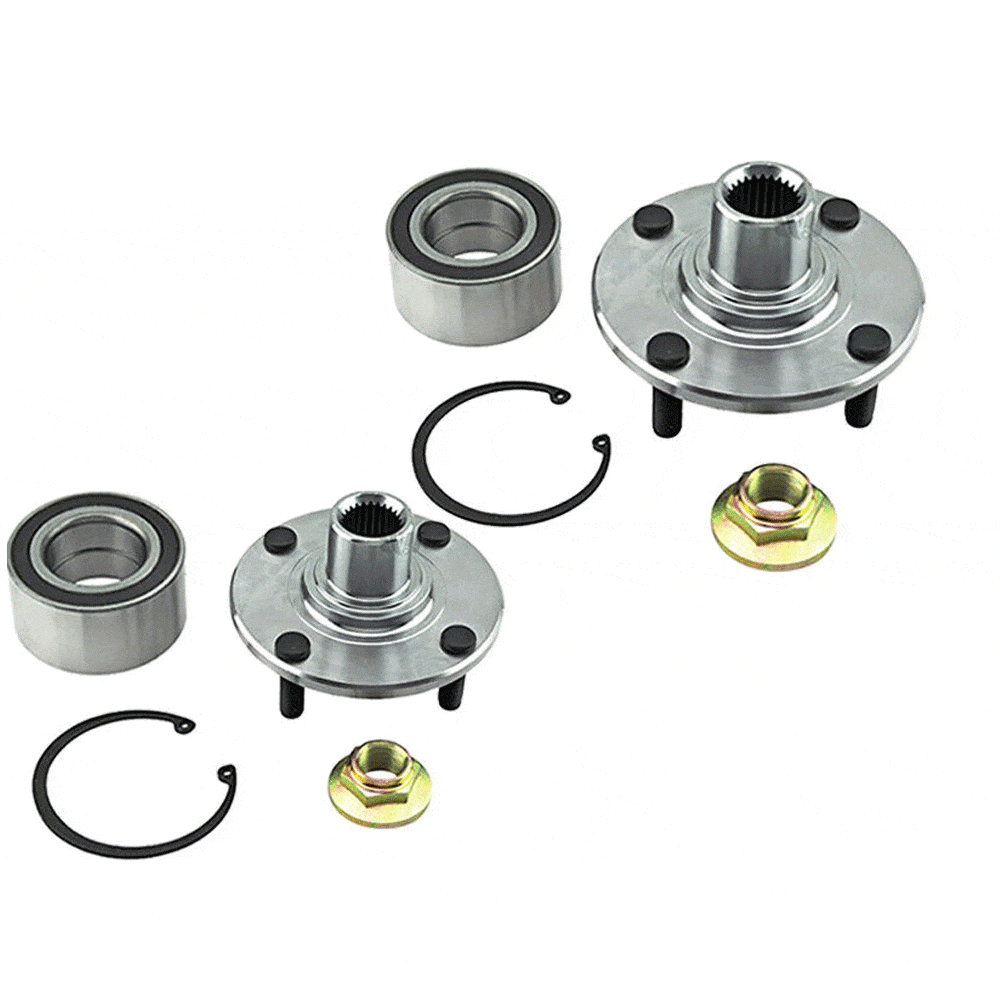 TIMKEN TKHA590263 Front Wheel Bearing For 00-11 Ford Focus 4 Stud (2 PACK)