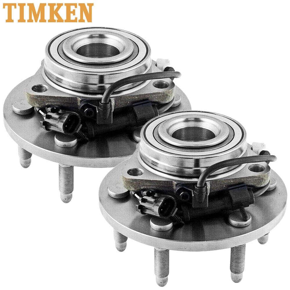 Timken SP500300 Wheel Bearing Hub Assembly Fits Chevrolet Express 1500 4WD (2 PACK)