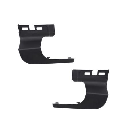 air LH+RH Rear Bumper End Cap Step Pad Fit For Ford F250 F350 F450 2017-2022