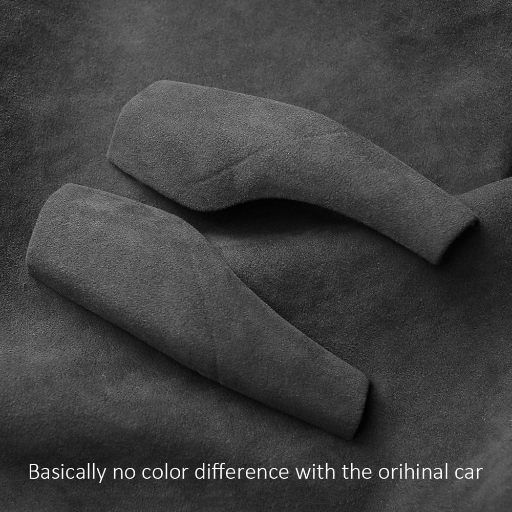 Alcantara Turn Signal Stalk Covers For Tesla Model 3 & Y
