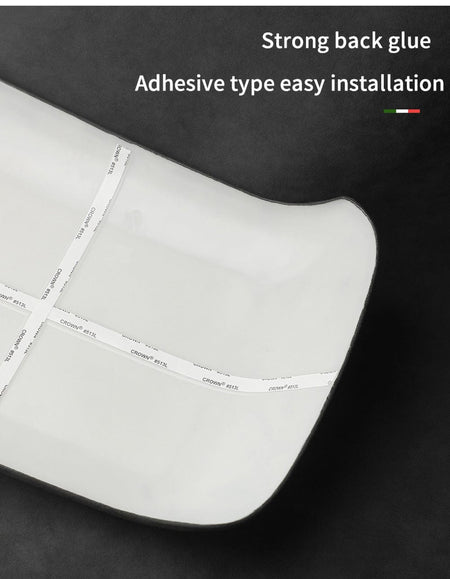 Model 3 & Y Alcantara Rear Air Conditioner Vent Cover Kickproof Frame