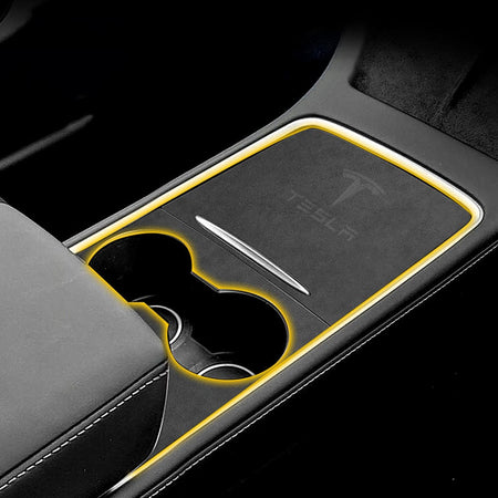 Model 3 & Y Highland Alcantara Center Console Cover Protector