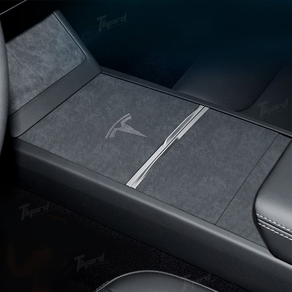 Model 3 & Y Highland Alcantara Center Console Cover Protector