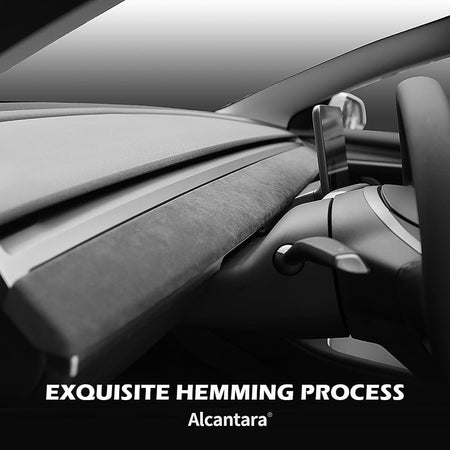 Tesla Model 3 & Y Alcantara Dashboard Cover Dash Replacement