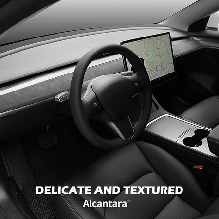 Tesla Model 3 & Y Alcantara Dashboard Cover Dash Replacement