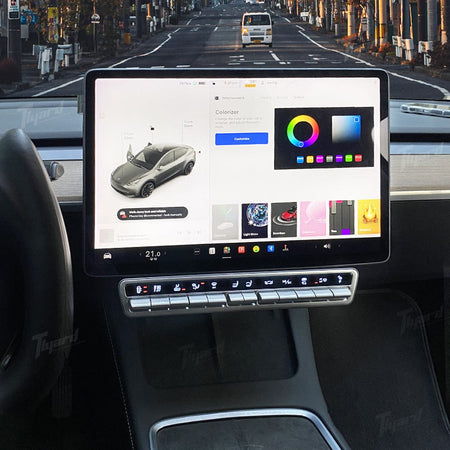 Center Console Physical Control Button Multi-function For Tesla Model 3 & Y Highland