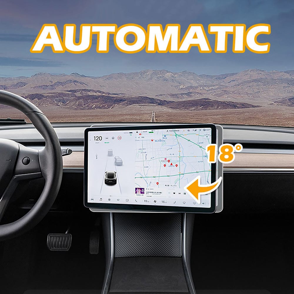 Model 3 & Y Touch Screen Automatic Swiveling Rotating Mount For Model 3 Highland/ Y Juniper