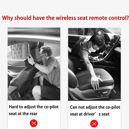 Model 3 & Y Wireless Boss Seat Adjustment Switch Buttons Remote Control