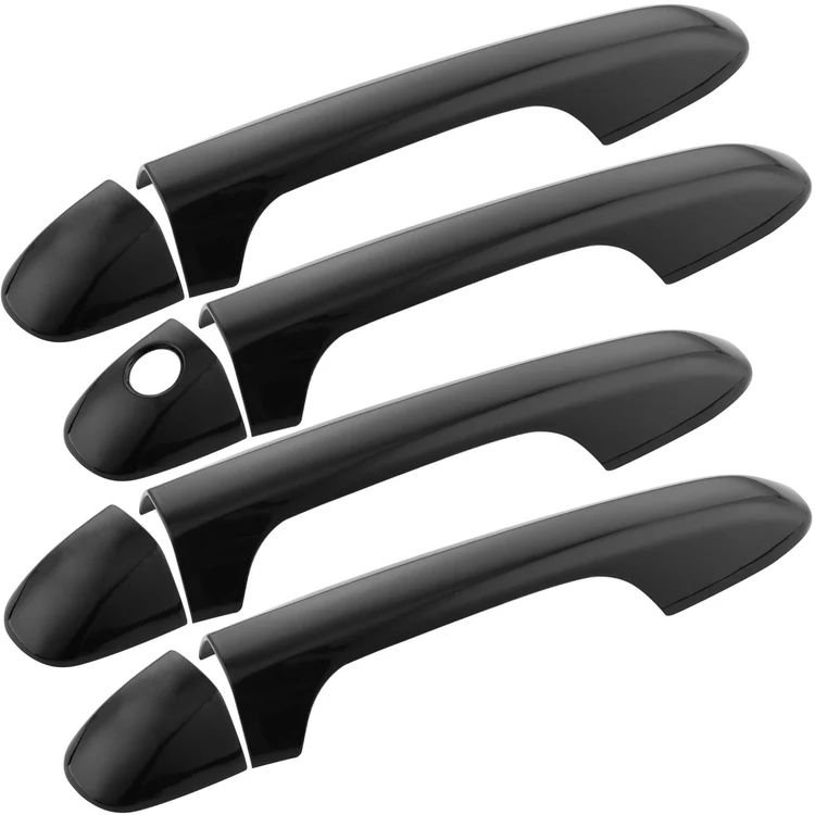 Toyota Tacoma Door Handle Covers - Glossy Black Trim (2016-2021)