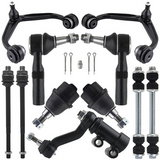 Front Upper Control Arms Tierods Kit for Chevy Silverado GMC Sierra 2500 3500 HD