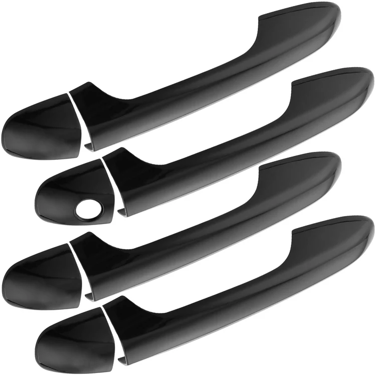 Toyota Tacoma Door Handle Covers - Glossy Black Trim (2016-2021)