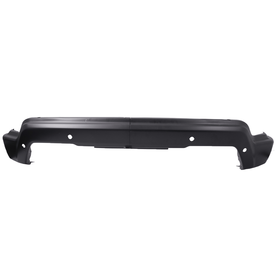 Black Fit For Chevy Silveraro 1500 2022-2024 Front Bumper Steel W/ Sensor Holes