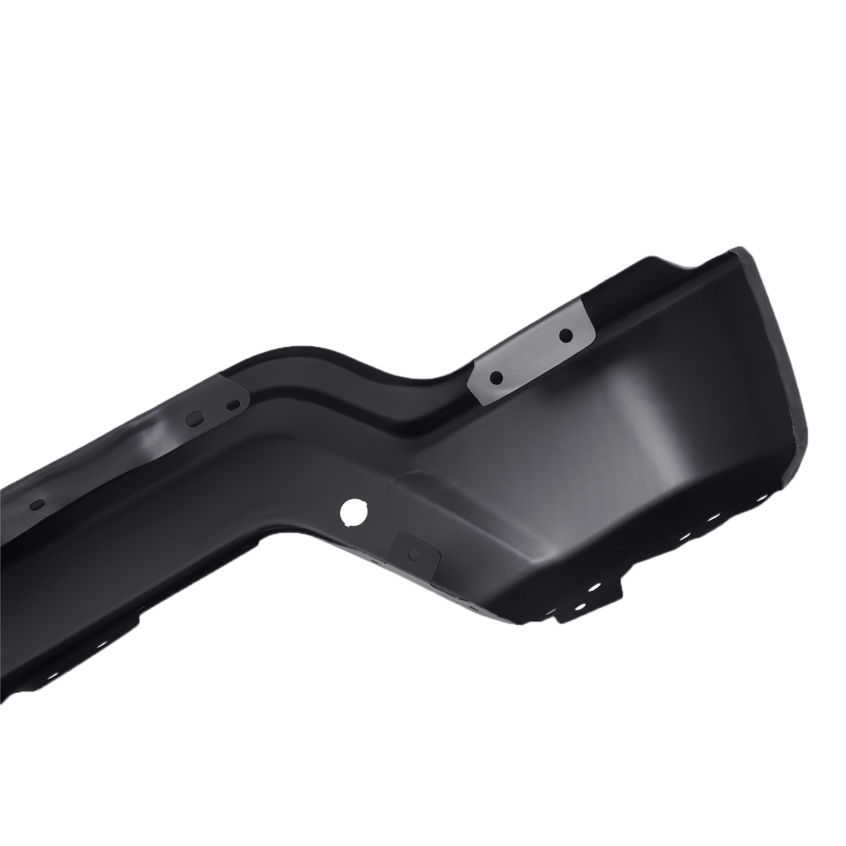 Black Fit For Chevy Silveraro 1500 2022-2024 Front Bumper Steel W/ Sensor Holes