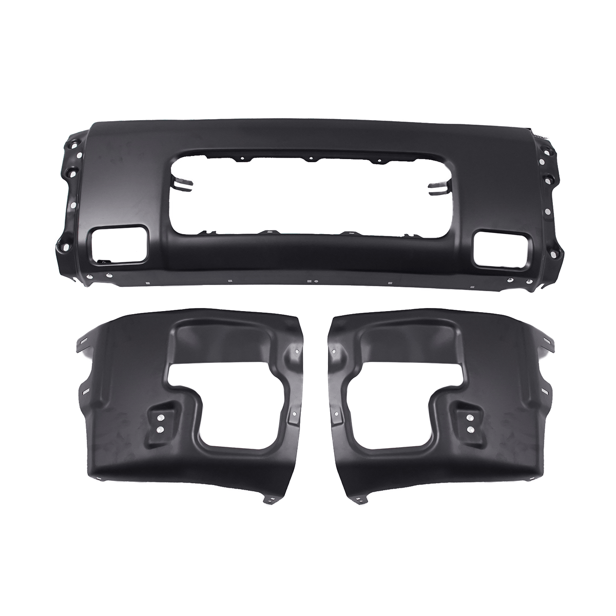 Black Front Bumper Face Bar Fit For Nissan Titan 2004-2015