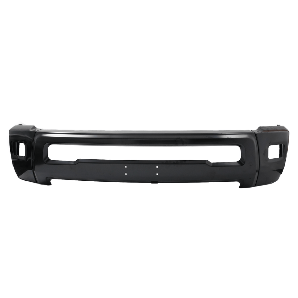 Black Front Bumper Face Bar W/o Fog Light hole Fit For Dodge Ram 2500 3500 10-18