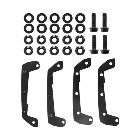 Black Front Bumper No Side Cover Holes FO1002423 Fit For Ford F150 2015-2017