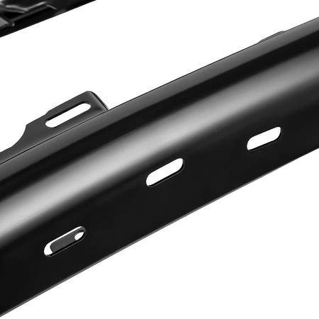 Black Front Bumper No Side Cover Holes FO1002423 Fit For Ford F150 2015-2017