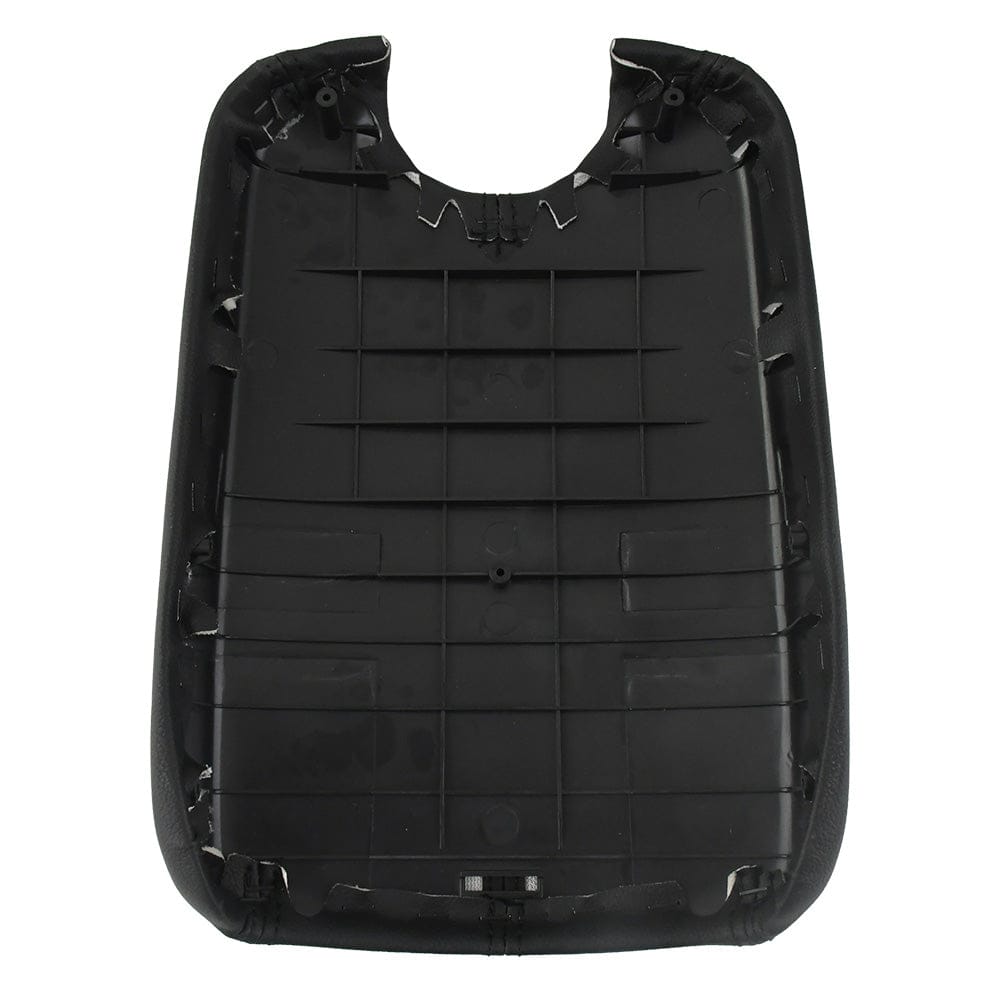 Black Leather Suture Console Armrest Lid Cover for 2008 2009 2010 2011 2012 Honda Accord Center Console Cover Lid