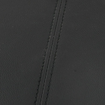 Black Leather Suture Console Armrest Lid Cover for 2008 2009 2010 2011 2012 Honda Accord Center Console Cover Lid