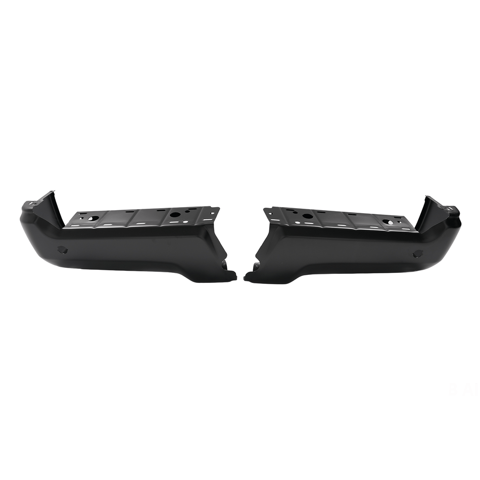 Black Rear Bumper Face Bars Fit For Ford F250 F350 2017-2022 w/ Park Hole