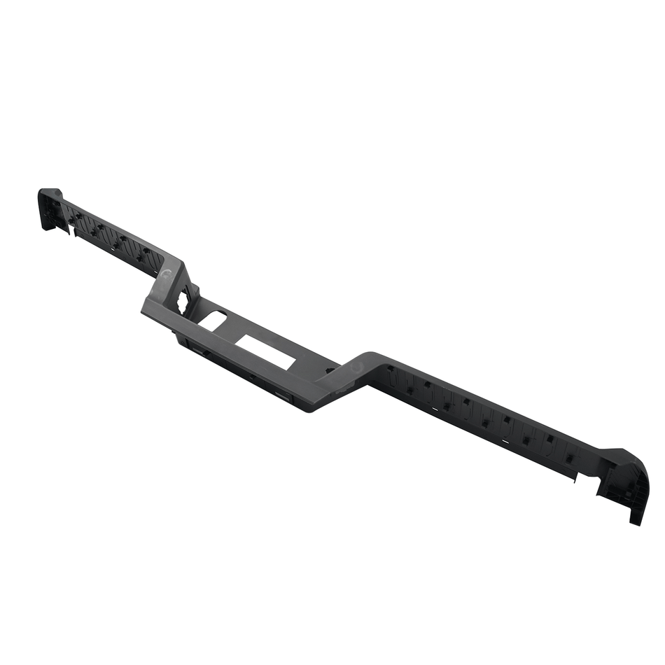 Black Rear Bumper Step Pad Fit For Ford F-150 2021-2023 w/Tow  W/o Park Hole