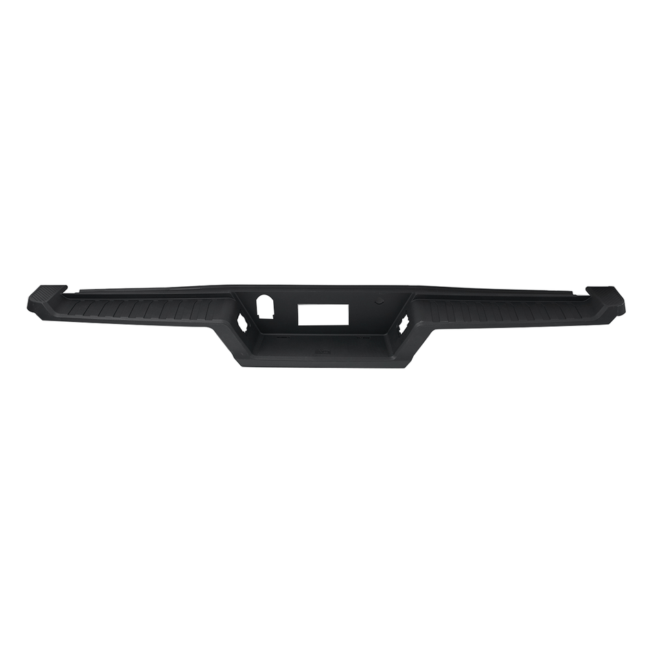 Black Rear Bumper Step Pad Fit For Ford F-150 2021-2023 w/Tow  W/o Park Hole