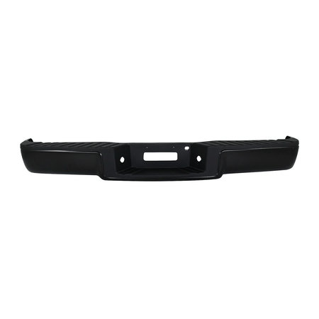Black Rear Setp Bumper w/ Light fit for Ford F150 2004-2006 w/o Sensor Hole