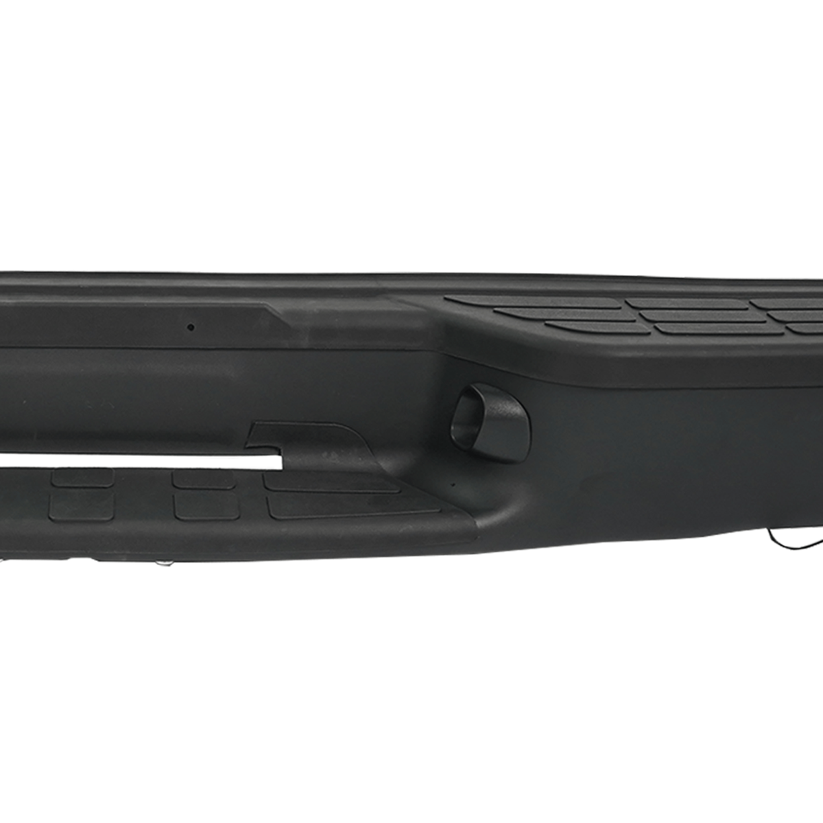 Black Rear Step Bumper Assembly Fit For Chevy S10 GMC Sonoma Fleetside 98-04