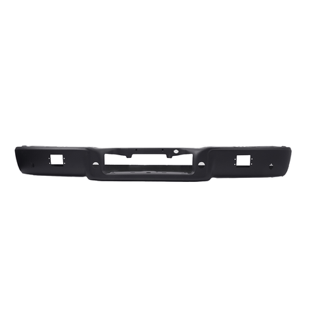 Black Rear Step Bumper Assembly Fit For Ford F-150 2004-2006 W/ Park Assist Hole
