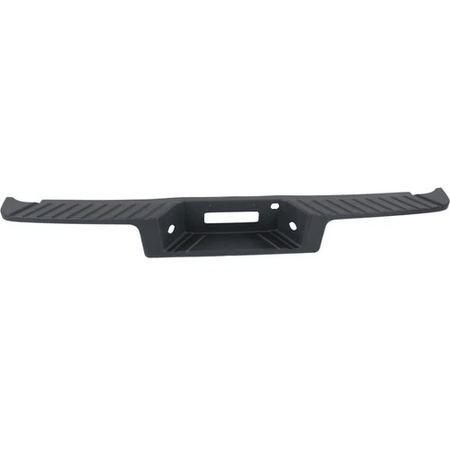 Black Rear Step Bumper Fit For Ford F150 2004-2008 W/o Sensor Holes