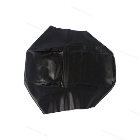Black Replacement Syn Leather Seat Cover Fit for YAMAHA VK 540 1993-2015