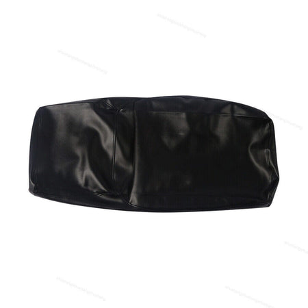 Black Replacement Syn Leather Seat Cover Fit for YAMAHA VK 540 1993-2015